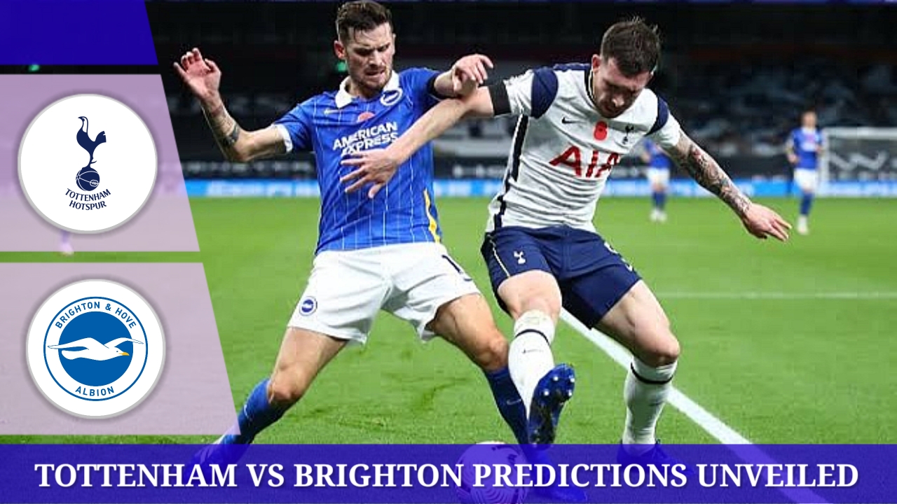 Tottenham and Brighton are set to face off in a Premier League soccer match on Saturday, 10 February.